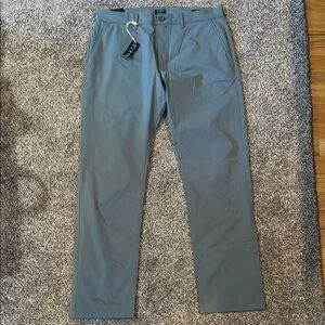 J. Crew Factory Gray Chinos Versatile Cotton-Blend